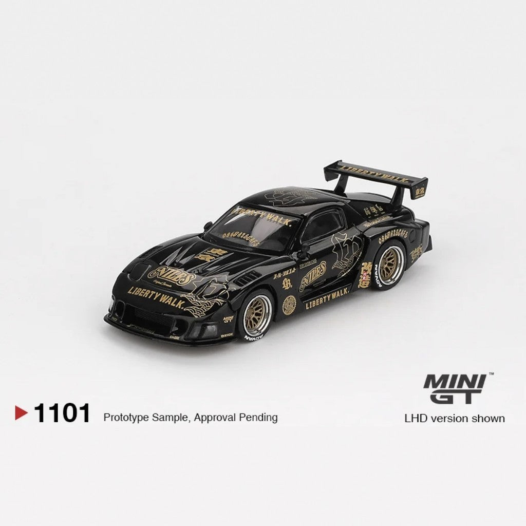[Mocus Bán lượt mua trước] Sắp ra mắt tháng 01/2026 mô hình xe Mini GT 1:64 Mazda RX-7 Lb-super MGT01101