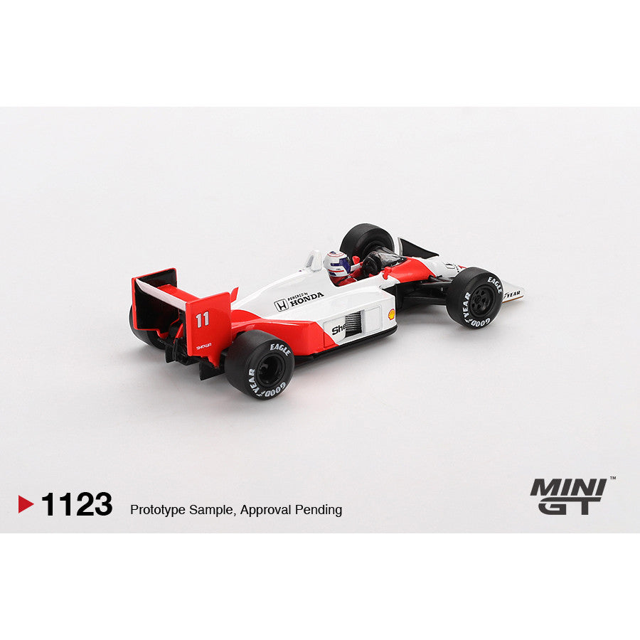 [Mocus Bán lượt mua trước] Sắp ra mắt tháng 11 2025 Mô hình xe Mini GT 1:64 McLaren MP4/4 F1 1988 MGT01123