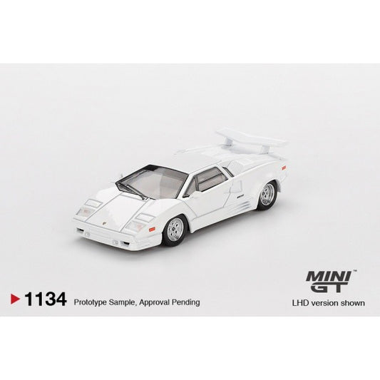 [Mocus Bán lượt mua trước] Sắp ra mắt tháng 12/2025  Mô hình xe Mini GT 1:64 Lamborghini Countach 25th MGT01134