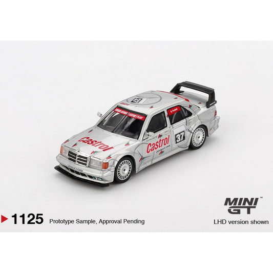 [Mocus Bán lượt mua trước] Sắp ra mắt tháng 12 2025 Mô hình xe Mini GT 1:64 Mercedes 190e 2.5-16 Evolution II  MGT01125