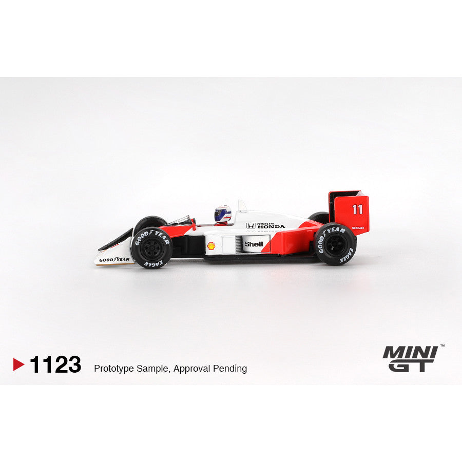 [Mocus Bán lượt mua trước] Sắp ra mắt tháng 11 2025 Mô hình xe Mini GT 1:64 McLaren MP4/4 F1 1988 MGT01123