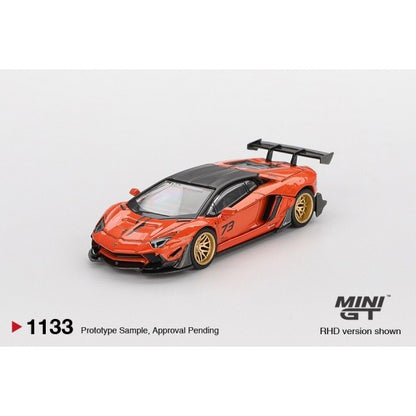 [Mocus Bán lượt mua trước] Sắp ra mắt tháng 12/2025  Mô hình xe Mini GT 1:64 Lamborghini Aventador MGT01133