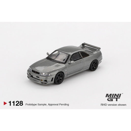 [Mocus Bán lượt mua trước] Sắp ra mắt tháng 12/2025  Mô hình xe Mini GT 1:64 Nissan Skyline GTR R33  MGT01128