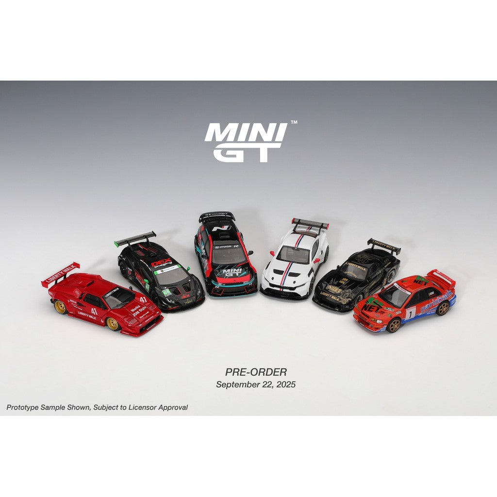 [Mocus Bán lượt mua trước] Sắp ra mắt tháng 01/2026 mô hình xe Mini GT 1:64 Subaru lmpreza wrc97 #1 1999 MGT1140