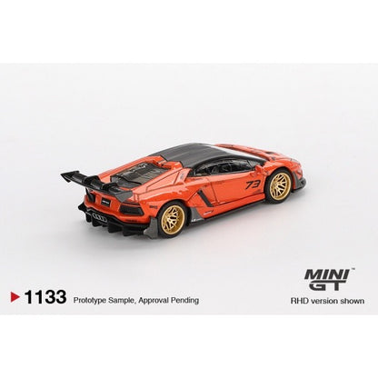 [Mocus Bán lượt mua trước] Sắp ra mắt tháng 12/2025  Mô hình xe Mini GT 1:64 Lamborghini Aventador MGT01133