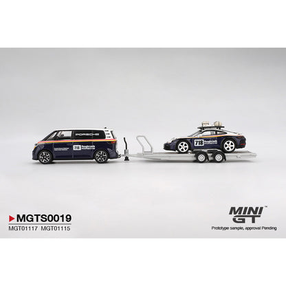 [Mocus Bán lượt mua trước] Sắp ra mắt tháng 12 2025 Mô hình xe Mini GT 1:64 Volkswagen BUZZ Porsche 911 Dakar MGTS0019