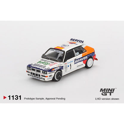 [Mocus Bán lượt mua trước] Sắp ra mắt tháng 12/2025  Mô hình xe Mini GT 1:64 Lancia Delta HF Integrale MGT01131