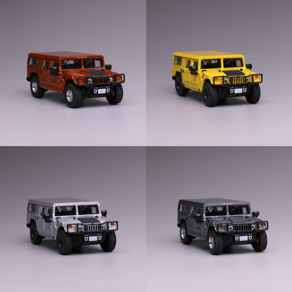 Mô hình xe 596 1:64 HUMMER H1 SUV Quân Đội Xe Địa Hình