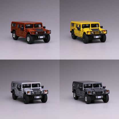 Mô hình xe 596 1:64 HUMMER H1 SUV Quân Đội Xe Địa Hình