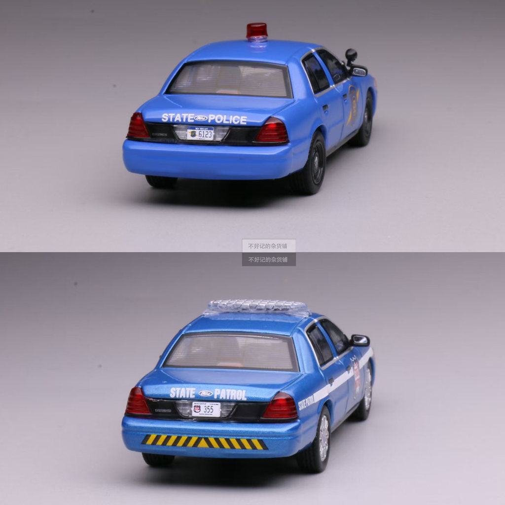 Mô hình xe 596 1:64 Ford Victoria Crown CV Michigan