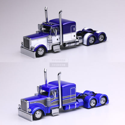 Mô hình xe 596 1:64 Máy Kéo Xe Tải 379 Peterbilt