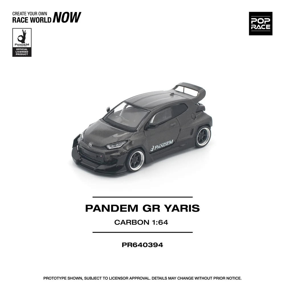[Mocus Bán lượt mua trước] Sắp ra mắt tháng Q1/2026 mô hình xe POPRACE 1:64 Toyota Gr Yaris Rocket bunny #394