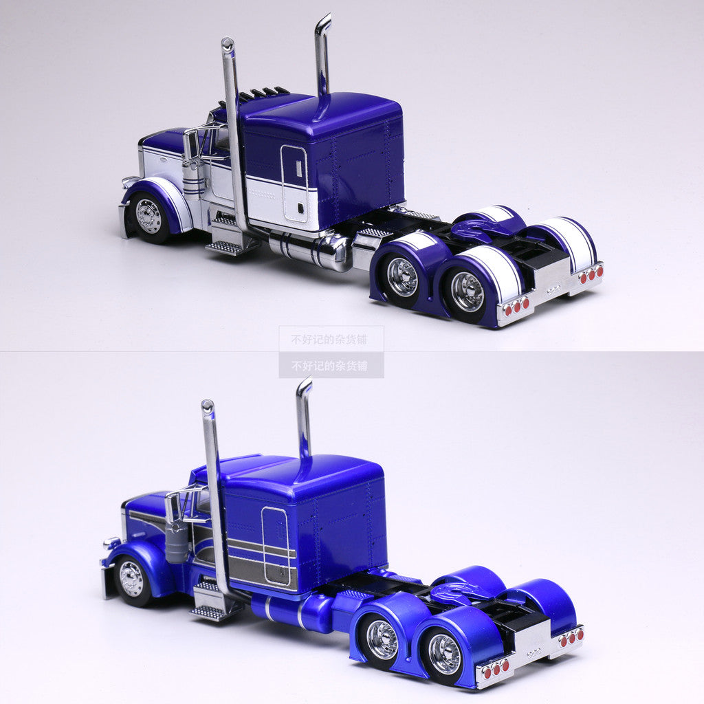 Mô hình xe 596 1:64 Máy Kéo Xe Tải 379 Peterbilt