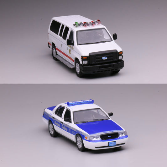 Mô hình xe 596 1:64 Ford E350 Van Victoria CV