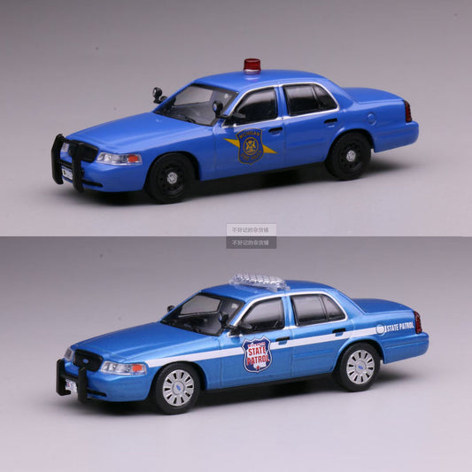 Mô hình xe 596 1:64 Ford Victoria Crown CV Michigan