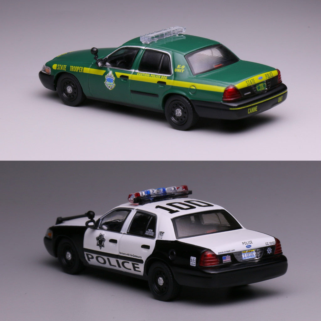 Mô hình xe 596 1:64 Xe Cảnh Sát Ford Victoria Crown CV