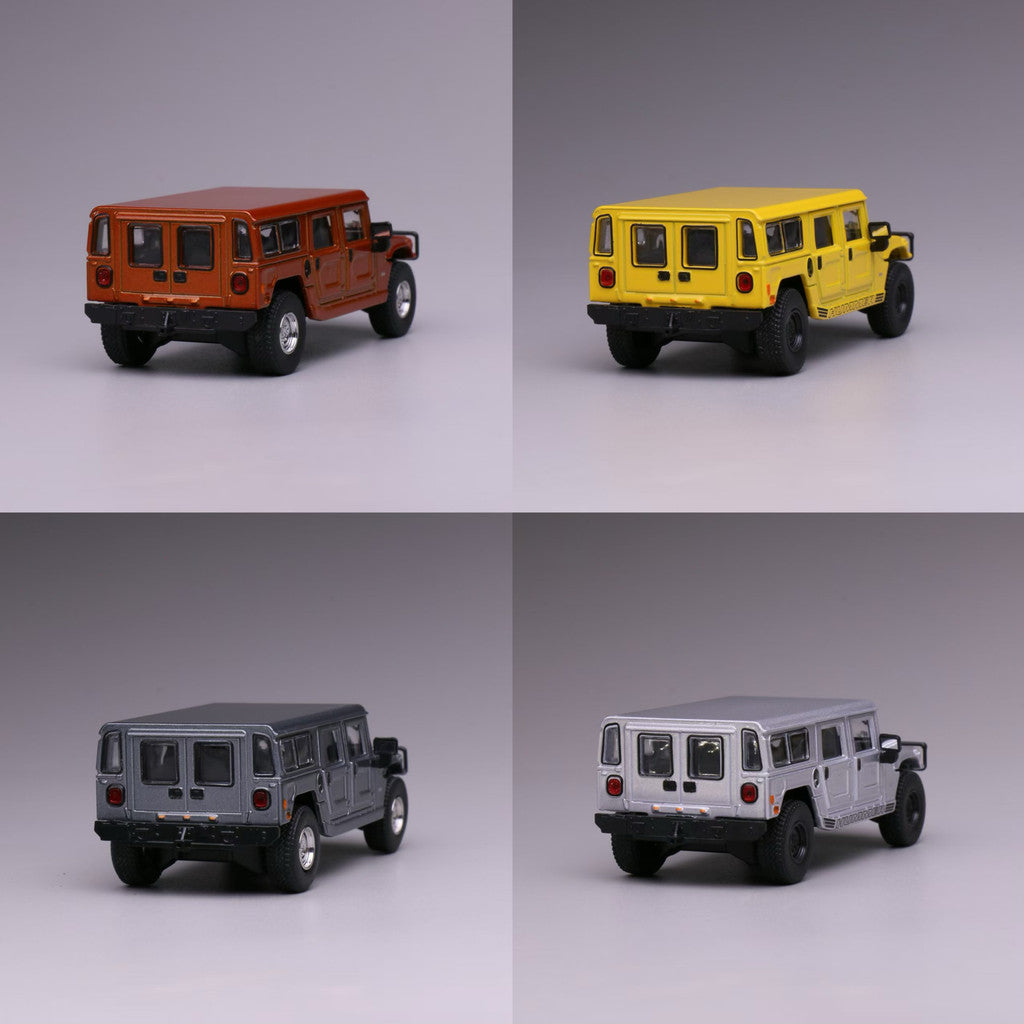 Mô hình xe 596 1:64 HUMMER H1 SUV Quân Đội Xe Địa Hình