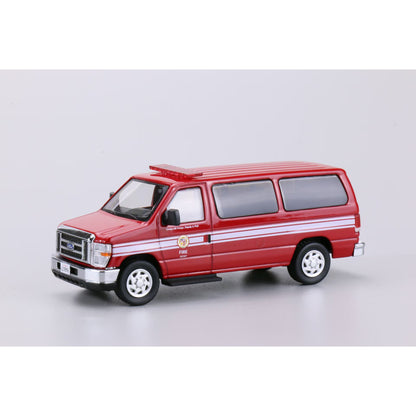 Mô hình xe 596 1:64 Ford E350 Los Angeles
