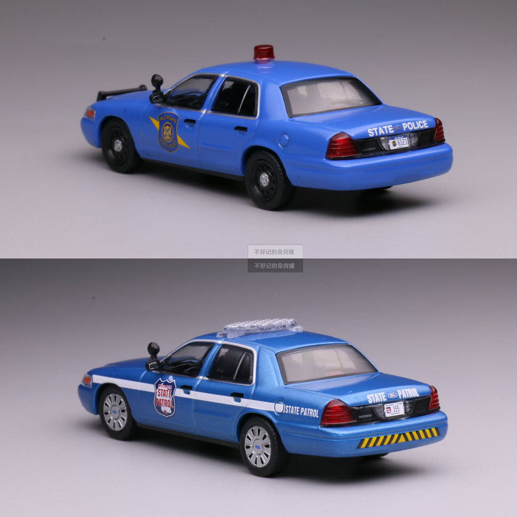 Mô hình xe 596 1:64 Ford Victoria Crown CV Michigan