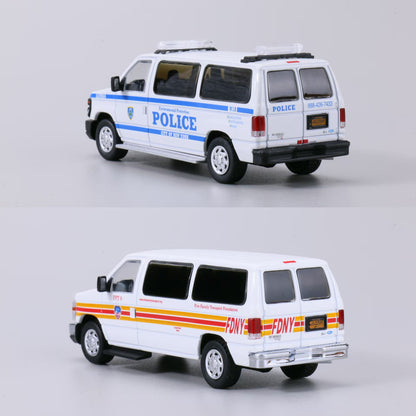 Mô hình xe 596 1:64 Xe Van Van New York