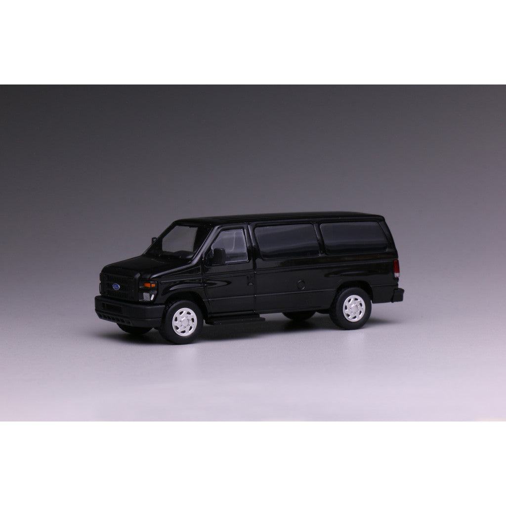 Mô hình xe 596 1:64 Ford E350 Van NYPD  Màu Đen Mặc Thường Phục Van
