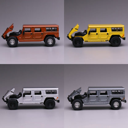 Mô hình xe 596 1:64 HUMMER H1 SUV Quân Đội Xe Địa Hình