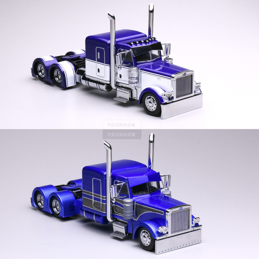 Mô hình xe 596 1:64 Máy Kéo Xe Tải 379 Peterbilt