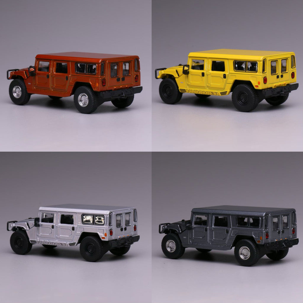 Mô hình xe 596 1:64 HUMMER H1 SUV Quân Đội Xe Địa Hình