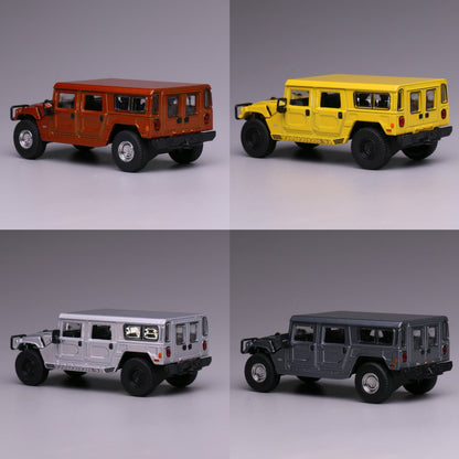 Mô hình xe 596 1:64 HUMMER H1 SUV Quân Đội Xe Địa Hình