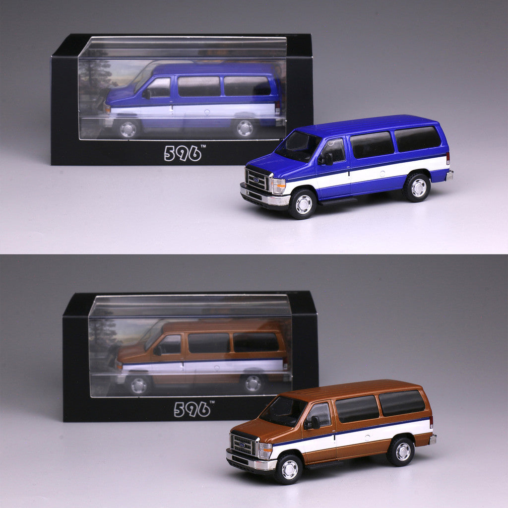 Mô hình xe 596 1:64 Ford E350 Van