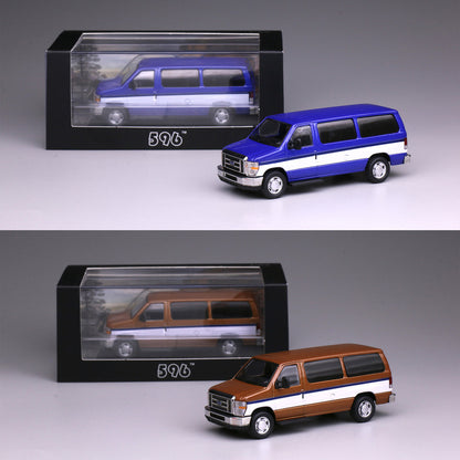 Mô hình xe 596 1:64 Ford E350 Van