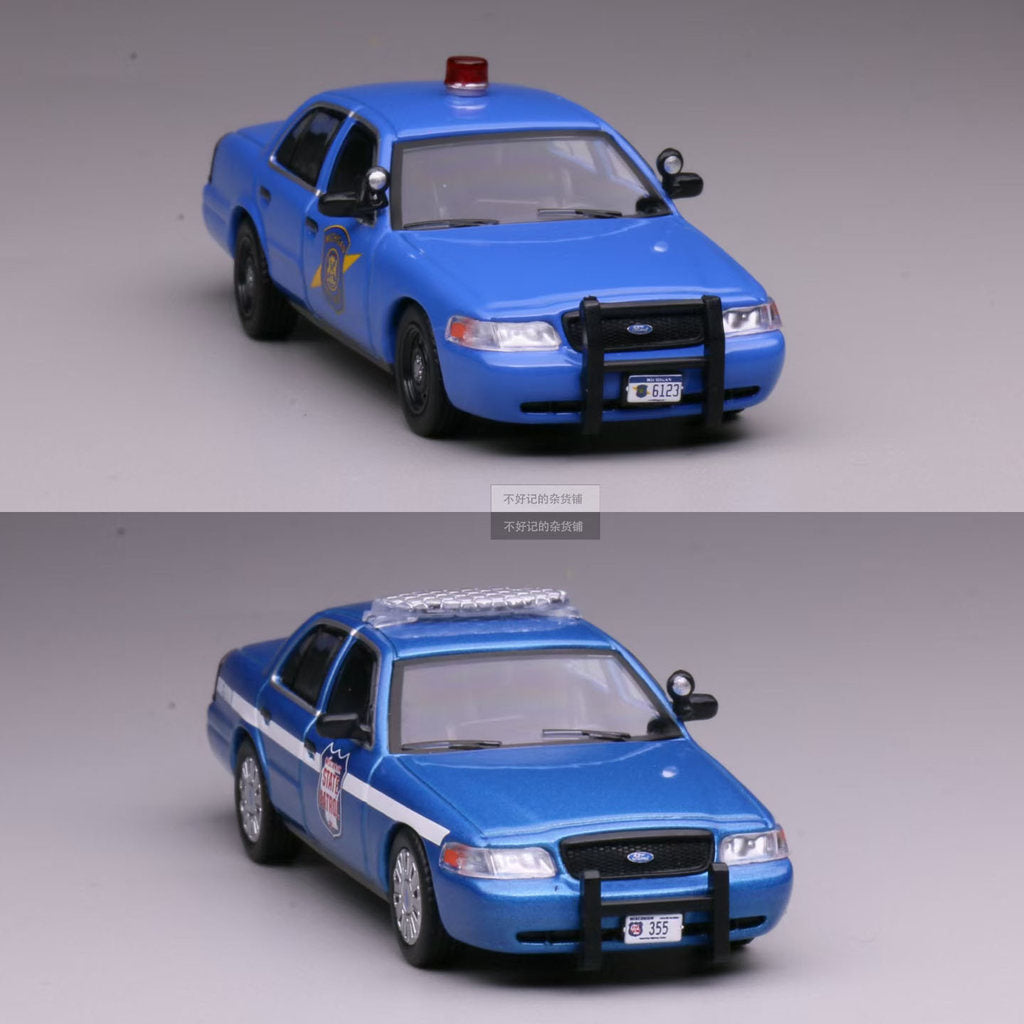 Mô hình xe 596 1:64 Ford Victoria Crown CV Michigan