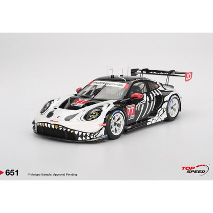 [Mocus Bán lượt mua trước] Sắp ra mắt tháng 01/2026 mô hình xe Mini GT 1:64 Porsche 911 GT3R Halloween Skeleton #1143