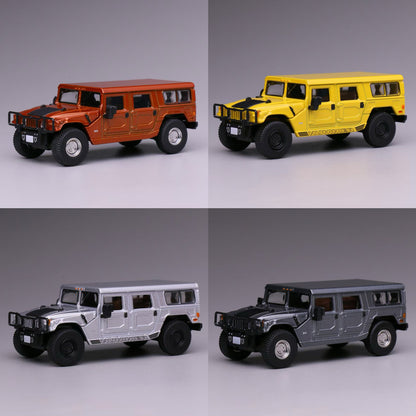 Mô hình xe 596 1:64 HUMMER H1 SUV Quân Đội Xe Địa Hình