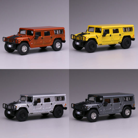 Mô hình xe 596 1:64 HUMMER H1 SUV Quân Đội Xe Địa Hình