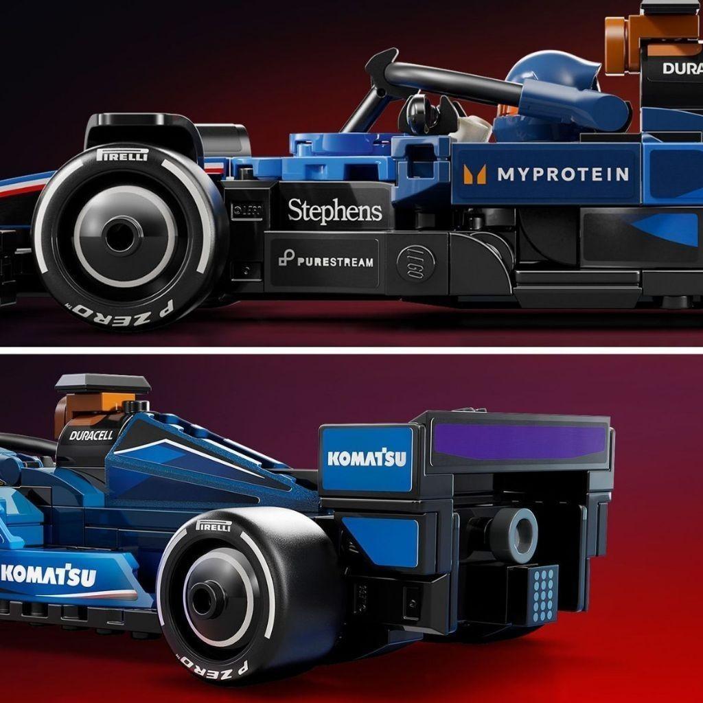 LEGO SPEED CHAMPIONS 77249 Đồ Chơi Lắp Ráp Xe Đua Williams Racing Fw46 F1 (263 chi tiết)