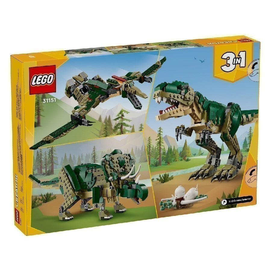 LEGO CREATOR 31151 Đồ Chơi Lắp Ráp Mô Hình Khủng Long T.Rex (626 chi tiết)