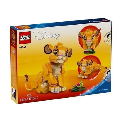 LEGO DISNEY PRINCESS 43243 Đồ Chơi Lắp Ráp Vua Sư Tử Simba (222 chi tiết)