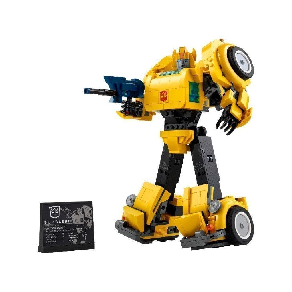 LEGO ADULTS ICONS 10338 Đồ Chơi Lắp Ráp Xe Đua Biến Hình Transformer BumbleBee (950 chi tiết)