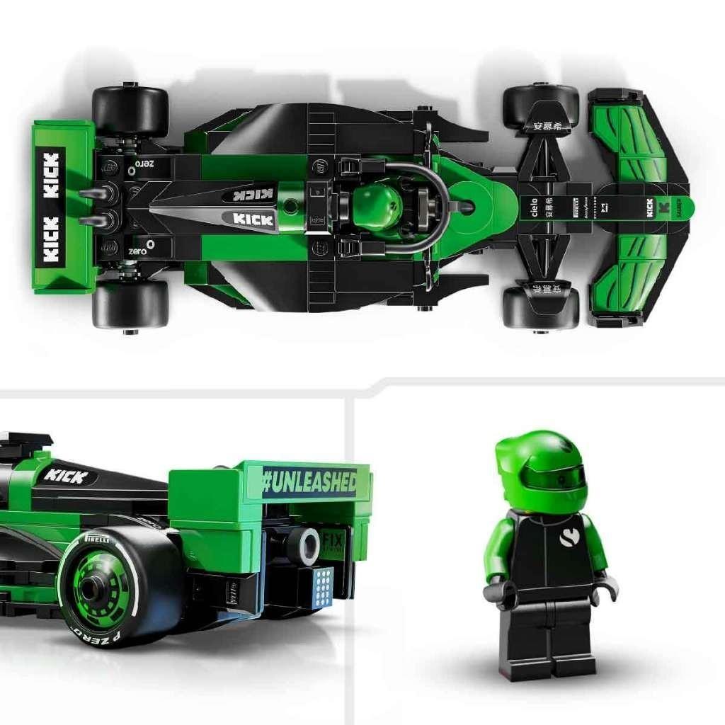 LEGO SPEED CHAMPIONS 77247 Đồ Chơi Lắp Ráp Xe Đua Kick Sauber F1 Team C44 (259 chi tiết)