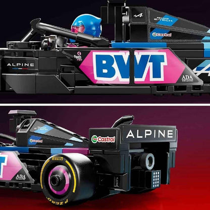 LEGO SPEED CHAMPIONS 77248  Đồ Chơi Lắp Ráp Xe Đua Bwt Alpine F1 Team A524 (258 chi tiết)