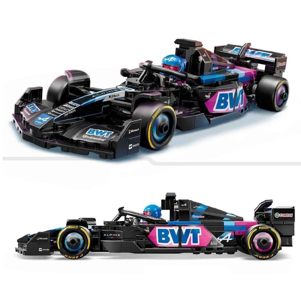 LEGO SPEED CHAMPIONS 77248  Đồ Chơi Lắp Ráp Xe Đua Bwt Alpine F1 Team A524 (258 chi tiết)