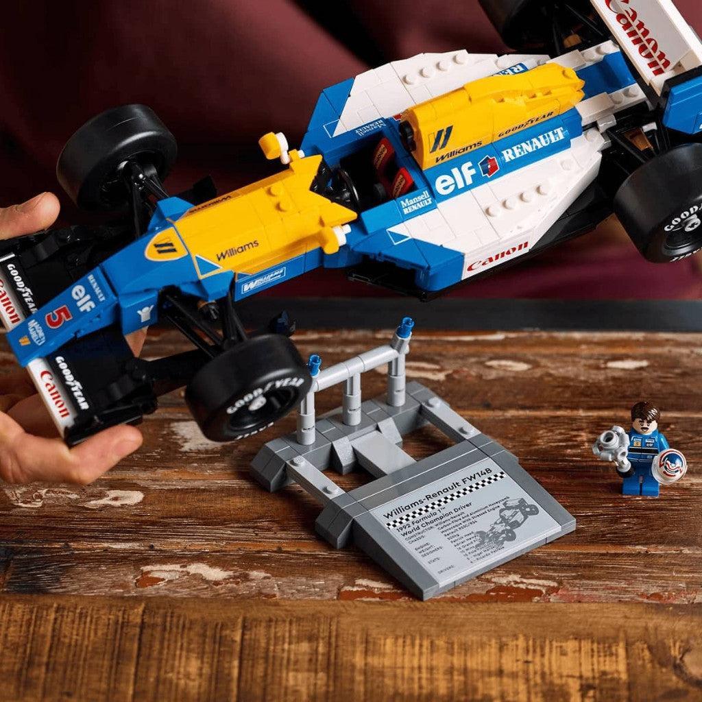 LEGO ICONS 10353 Đồ Chơi Lắp Ráp Siêu Xe Williams Racing Fw14b Và Nigel Mansell (799 chi tiết)