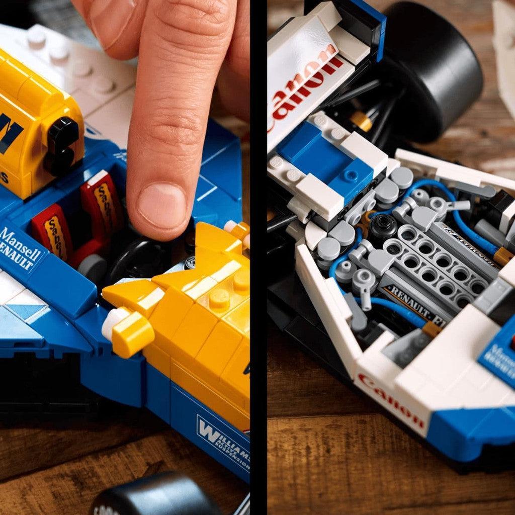 LEGO ICONS 10353 Đồ Chơi Lắp Ráp Siêu Xe Williams Racing Fw14b Và Nigel Mansell (799 chi tiết)