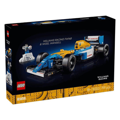 LEGO ICONS 10353 Đồ Chơi Lắp Ráp Siêu Xe Williams Racing Fw14b Và Nigel Mansell (799 chi tiết)