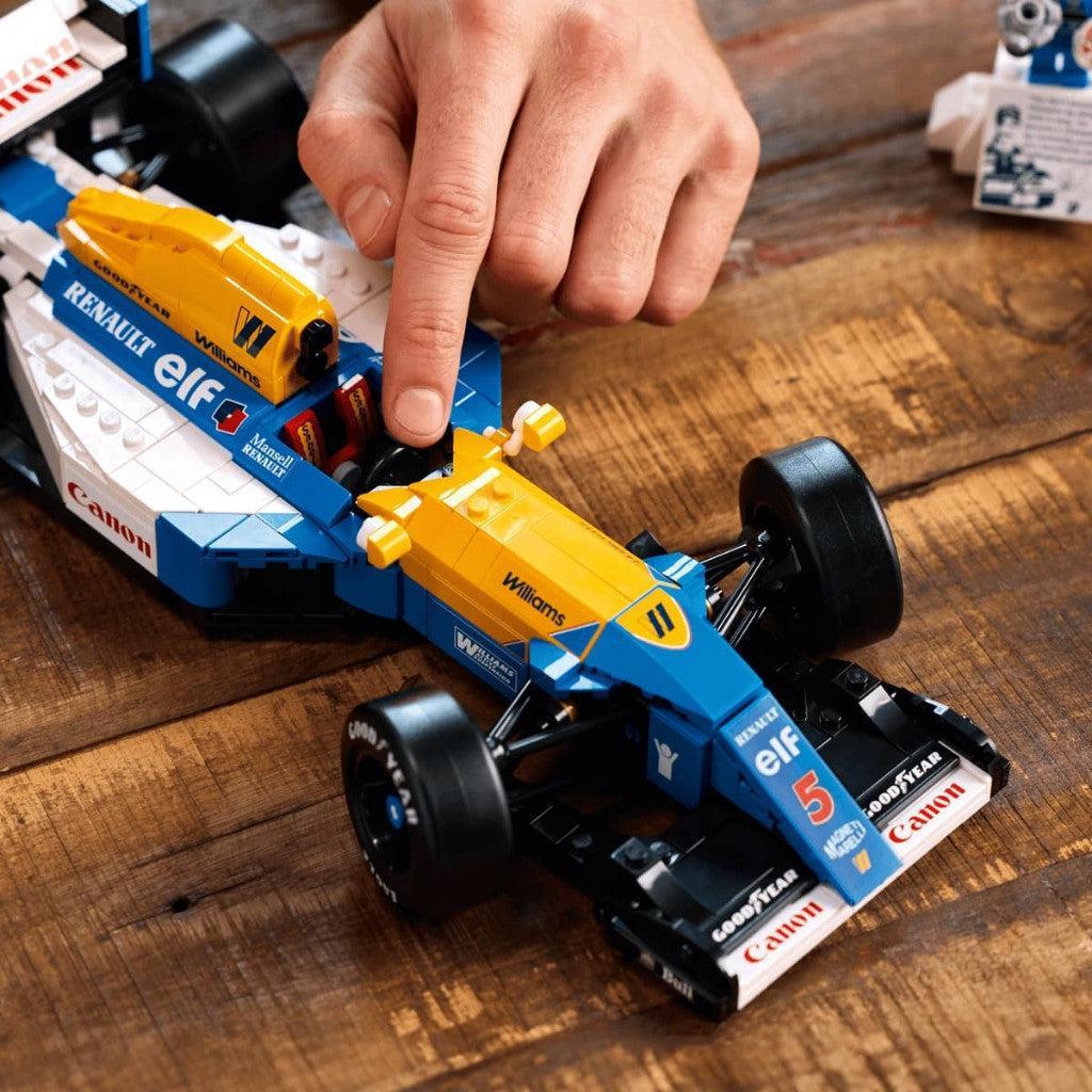 LEGO ICONS 10353 Đồ Chơi Lắp Ráp Siêu Xe Williams Racing Fw14b Và Nigel Mansell (799 chi tiết)