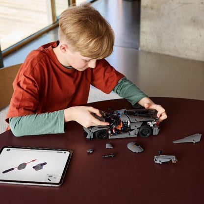 LEGO TECHNIC 42173 Đồ Chơi Lắp Ráp Xe Thể Thao Koenigsegg Jesko Absolut Màu Xám (801 Chi Tiết)