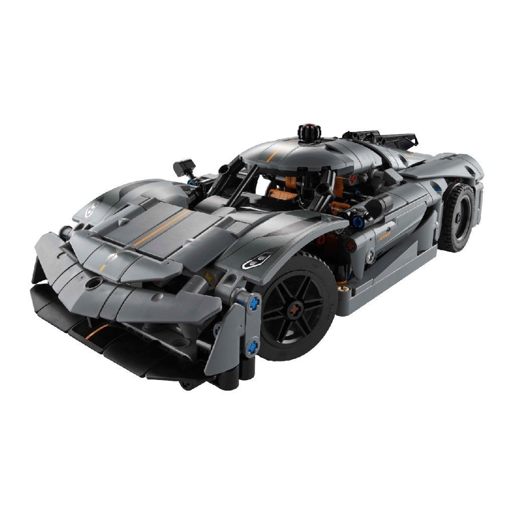 LEGO TECHNIC 42173 Đồ Chơi Lắp Ráp Xe Thể Thao Koenigsegg Jesko Absolut Màu Xám (801 Chi Tiết)