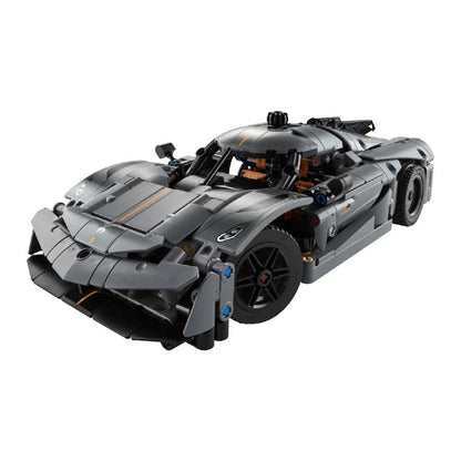 LEGO TECHNIC 42173 Đồ Chơi Lắp Ráp Xe Thể Thao Koenigsegg Jesko Absolut Màu Xám (801 Chi Tiết)