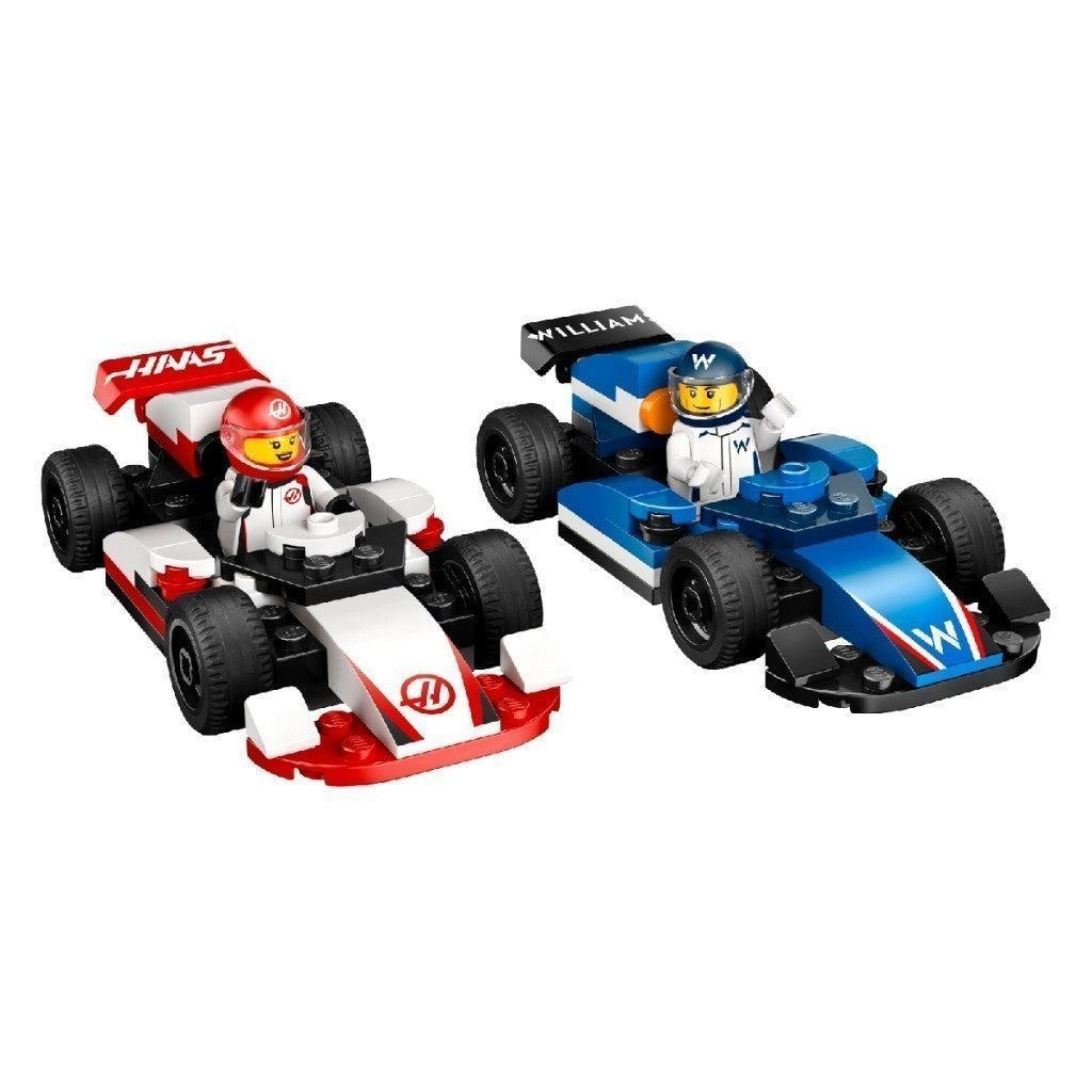 LEGO CITY 60464 Đồ Chơi Lắp Ráp Trạm Đua Xe F1 (92 Chi Tiết)